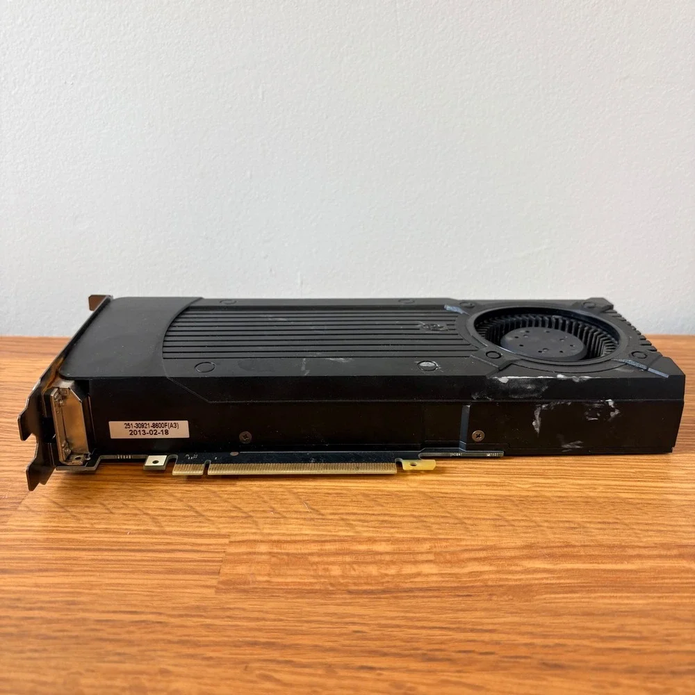 NVIDIA Graphics Card GTX 660 1.5GB GDDR5 PCIe Blower Fan Tested & Works Rust